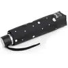 Isotoner - Parapluie Petit Prix Pois Noir/Jaune