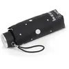 Isotoner - Parapluie Mini Slim Pois Noir/Jaune