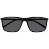 Isotoner Lunettes de soleil mate noir mixte adulte