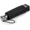 Isotoner - Parapluie X-TRA SOLIDE ALPHA 28 cm Mini Pois Noir