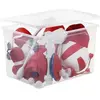 Boîte de rangement plastique SUNDIS Clear box maxi 46l transparent
