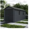 Keter Abri de jardin NEWTON PLUS 7517 - 11.2m² - Gris