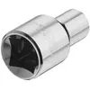 Stanley, Clé à douille + douilles, 1/2 douille 6 pans 9 mm