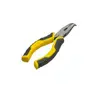 Pince à bec long coudée - STANLEY - 200mm - Acier - Poignée ergonomique - Type à bec