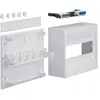 Hager GD110N GD110N Kleine verdeelkast Opbouw (op product), Opbouw (op muur) Inhoud: 1 stuk(s)