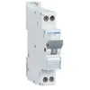 Hager - Disjoncteur 2A 1P+N 3kA courbe c connexion à vis 1 Module