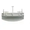 Brandt Poignee de porte blanche 32x1045