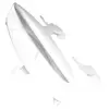 Poignée blanche (31X9954) Lave-vaisselle BRANDT, KLEENMAID, SAMET