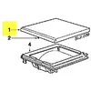 Thomson PORTE ASSEMBLEE POUR SECHE LINGE THOMSON - 57X0686