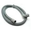 Tuyau de vidange - BRANDT - Pour lave-linge - Longueur 180cm - Sortie pompe coudée 22mm