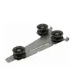 Brandt ENSEMBLE ROULETTES GAUCHE PANIER SUP POUR LAVE VAISSELLE BRANDT...