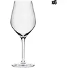 OGO - set van 6 wijnglazen hoge voet - kristallijn - 35 cl