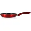 THEKITCHENETTE Poêle - MENASTYL - 24 cm - Aluminium - Cerise - Compatible induction