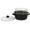 MENASTYL Util'home 3645580 friteuse acier noir 26 cm