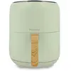 Friteuse a air chaud 4.5l colorama celadon poignee finition bois