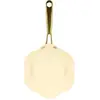 Poele dahlia 20cm en aluminium recycle beige