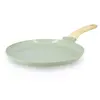 MENASTYL - CRÊPIÈRE CELADON 26CM EN ALUMINIUM INDUCTION POIGNÉE EFFET ...