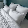 Lot de 2 Oreillers Moelleux   45x70 cm   Microfibre Douce   Fabriqué e...