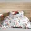 Housse de couette 220x240 cm + 2 taies d'oreiller 65x65 cm Coton Halle...