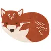Nattiot Tapis lavable loup Little Wolf (70 x 110 cm)