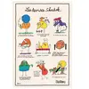 Torchon Shadoks Les devises T&B Maison 48 X 72 ECRU