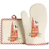 Kathedraal ovenwant en pannenlappen set Winkler