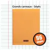 CLAIREFONTAINE Calligraphe Cahier Piqué Polypro Orange 17 x 22 cm 96 P...