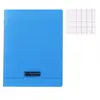 Clairefontaine Cahier piqué POLYPRO 17x22 cm 48 p séyès 90g Bleu.