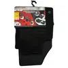 TOPCAR Tapis de voiture - CHOLLET - Renault Clio 5 - 4 tapis sur mesure - Moquette noire - Fixation d'origine