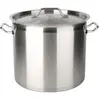Traiteur - BAUMALU - Inox - Ø 40 cm - 40 L - Couvercle inox