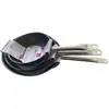 Lot de 3 poêles - BAUMALU - Gastronomie - 20 / 24 / 28 cm - Acier inox...