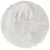 THE DECO FACTORY Tapis de Salon ou Chambre Shaggy - Neo Yoga- Tapis Rond Lavable à Base Fine en Microfibre Poils Longs Extra Doux Blanc Ø 70 cm