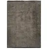 The Deco Factory VENICE - Tapis tissé plat reflet lumière anthracite 1...