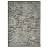 THE DECO FACTORY DEHORS-DEDANS - Tapis motifs Ondes pour intérieur et extérieur jardin et terrasse 120 x 170 cm Gris