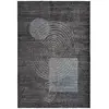 The Deco Factory RECYCLE SPHERE - Tapis recyclé motif sphère gris bleu...