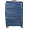 Valise extensible Delsey Air Armour 77 cm Bleu nuit