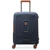 Delsey Moncey 4 Wheel Slim Cabin Trolley 55 cm Ink Blue