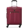 Valise DELSEY Pin Up 6 4DR Slim Line 55 - Rouge - Soute - Roulement silencieux