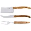 Laguiole jean dubost 97146 coffret bois naturel 3 pièces fromage