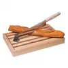 Tranche pain avec ramasse miettes 36x23cm Jean Dubost 01801