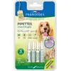 Francodex 4 Pipettes Insectifuges Pour Chiens De 10 Kg À 20 Kg Formule...