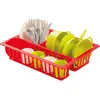 Ecoiffier Egouttoir 25 cm et accessoires de cuisine
