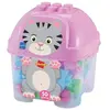 Jeu de construction Ecoiffier Baril chat Abrick 50 pièces