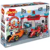 Ecoiffier Abrick Bouwblokken Formule 1 Grand Prix met 3 Voertuigen