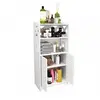 XJING-Armoire de salle de bain - Meuble de rangement - gain de place a...