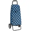 Poussette De Marche 2 Roues 55 Litres Carlux Pois Bleu Ciel - Sidebag