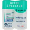 Ducray Hidrosis Control Anti-Transpirant Roll-On Lot de 2 x 40ml
