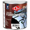 Peinture ferronnerie - OXI - 250 ml - Noir velours - antirouille pour métaux
