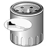 PURFLUX Filtre à carburant pour HYUNDAI: H1 & SSANGYONG: Tivoli, Koran...
