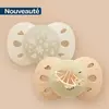 Biolane 2 Sucettes collection nuit 0-6 mois Beige Base extra-fine et t...